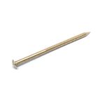 60MM X 3.15 Rose Head Ring Shank Silicon Bronze Nails For Boat Building