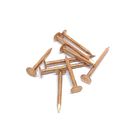 Plain 40mm Copper Clout Nails , Solid Copper Roofing / Slating Nails