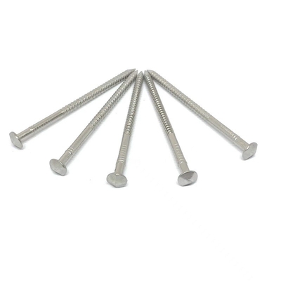 30X2.0MM Rose Head Annular Ring Shank Nails Stainless Steel 316