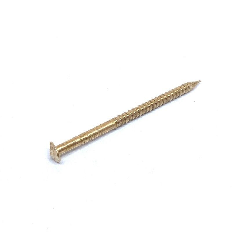 Rose Head / Flat Head Silicon Bronze Nails For Wooden Project 50 X 2.8MM