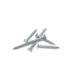 Ring Thread anular 304/316 clavos de acero inoxidables para el proyecto de madera