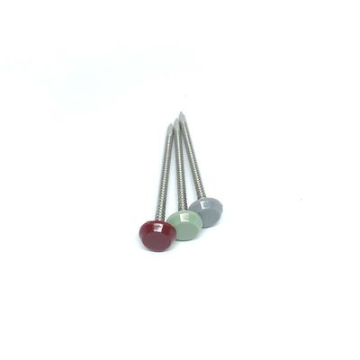 Clavos de acero inoxidables de la cabeza 316 plásticos del diámetro de alambre de 2.0M M