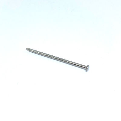 Cabeza oval 304 Ring Shank Nails de acero inoxidable de 2.5X50M M